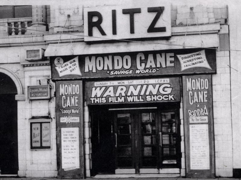 The Ritz Cinema on the Golden Mile in 1961