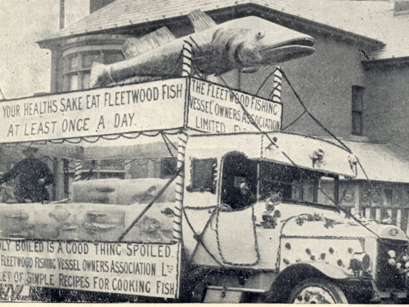 Fleetwood Fishing Vessel Owners' Association gave this healthy eating message, 1973