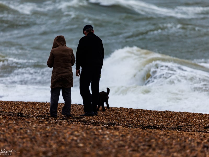 Waves batter the defences as a yellow weather warning for strong winds has been issued. 


Picture: Marcin Jedrysiak 