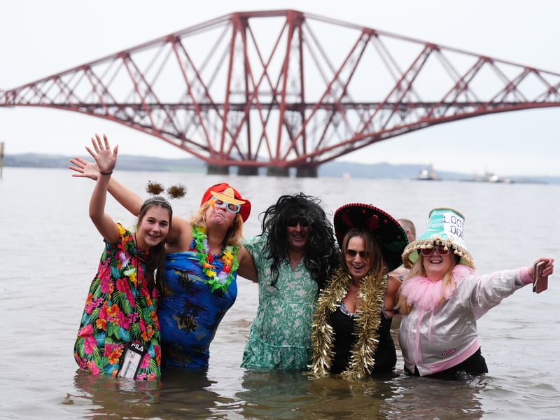 South Queensferry Loony Dook 2025
