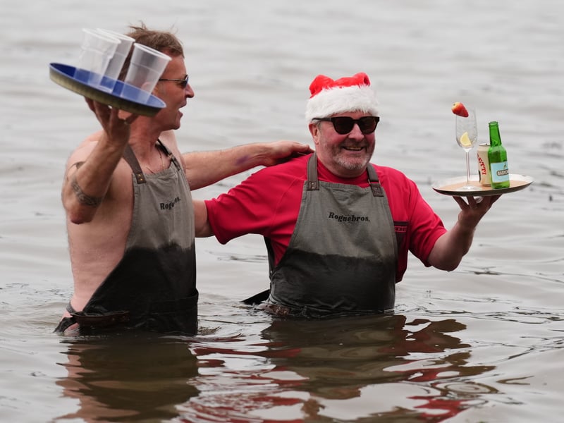 South Queensferry Loony Dook 2025