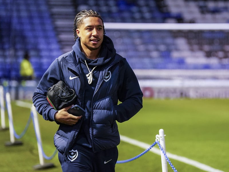 Pompey career looks certain to be cut short this month, but no recall yet so could be involved in some form unless that scenario changes between now and kick-off.