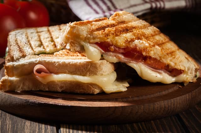 If you're a fan of a delicious, melted, stringy cheese then there is nothing better than a cheese toastie on a cold day. Add ham or other ingredients to your toastie to make it a bit more exciting or keep it plain.