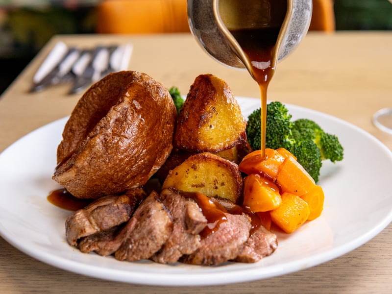 Roast dinners aren’t just for Sunday’s! A roast dinner with all of the trimmings will certainly make you feel full, warm and nostalgic.