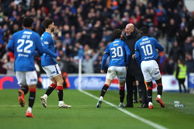 How will Philippe Clement's Rangers starting XI look at the end of January? Cr: SNS Group.