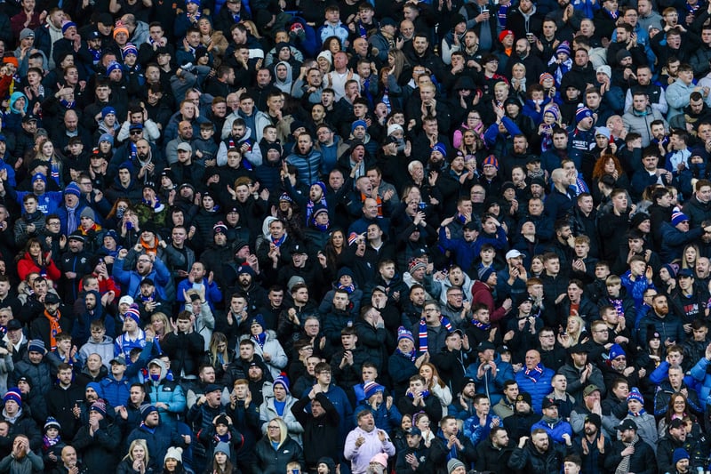 15 of the best photos of Rangers fans during 3-0 win over Celtic ...