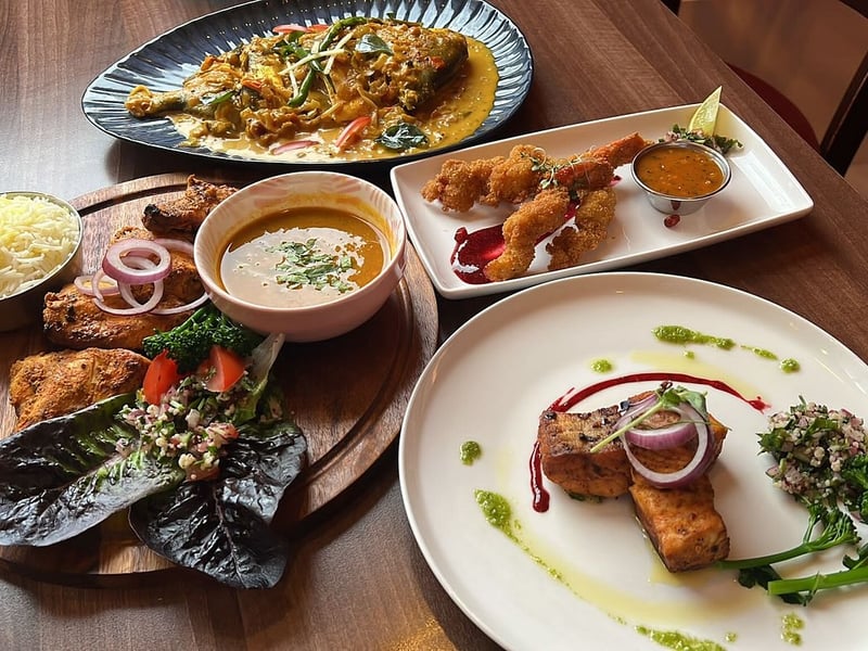 Madras Cafe in Glasgow has a 5* rating from 1,487 reviews. A TripAdvisor reviewer said: “Tasty food, very kind team, clean tables, cosy atmosphere! Nice selection of vegan dishes! Beautiful Bombay Bicycle IPA, highly recommended to beer lovers!”