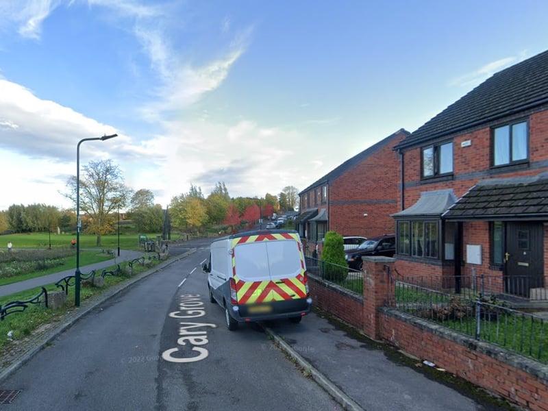 The joint third-highest number of reports of antisocial behaviour in Sheffield between January and October 2024 were made in connection with incidents that took place on or near Cary Grove, Deep Pit, with 30