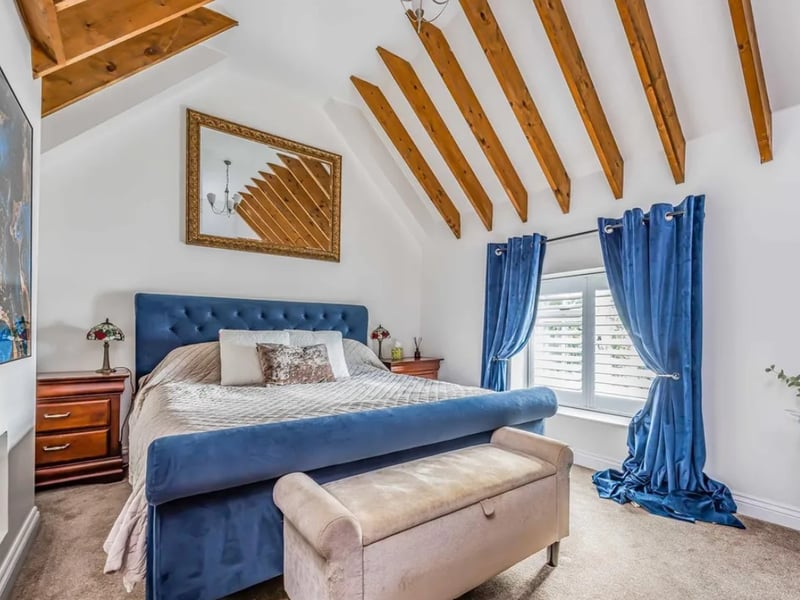 The listing says: "Situated along Eastleigh Road, the property is a harmonious blend of traditional charm and contemporary functionality, making it an ideal family home." 