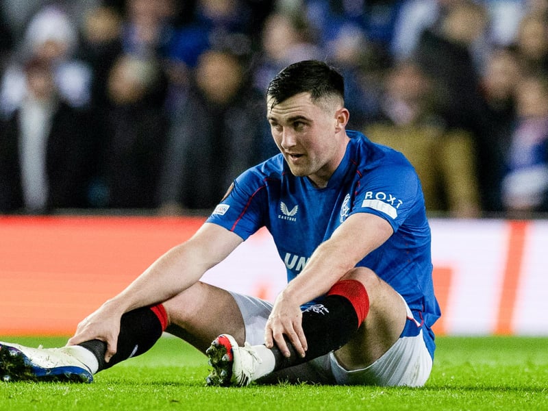 Still out with a groin injury sustained in last month's Europa League clash with Tottenham Hotspur.