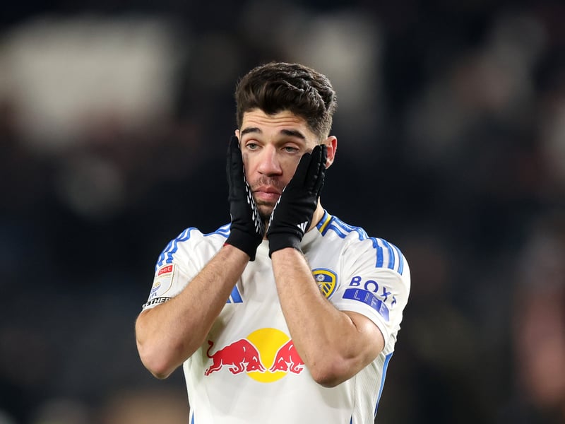 Dangerous, got at Hull and gave Coyle a really difficult time of it. Wasteful with a first half chance but Leeds' best attacker in a poor first half.