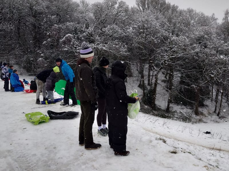 Daredevils took on the steep slopes of Hill 60 at Roundhay Park.
