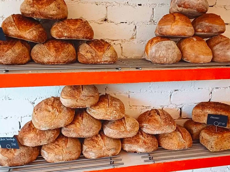 Incredible hand baked sourdough. Come for the sourdough, stay for the great coffee brought to you by Ziques. Lauderdale Gardens, Glasgow G12 9QT