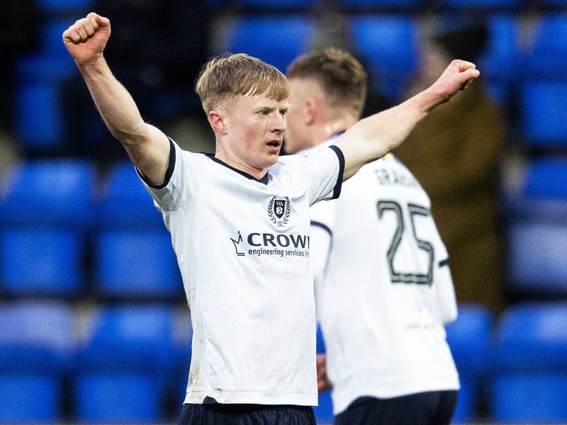 Whisper it quietly, but the 22-year-old Dundee starlet is quickly becoming one of the league's biggest young talents. Scored again in the 3-1 weekend win over St Johnstone to take his goal contribution tally to nine for the season, and was rated at 7.9 for his performance.