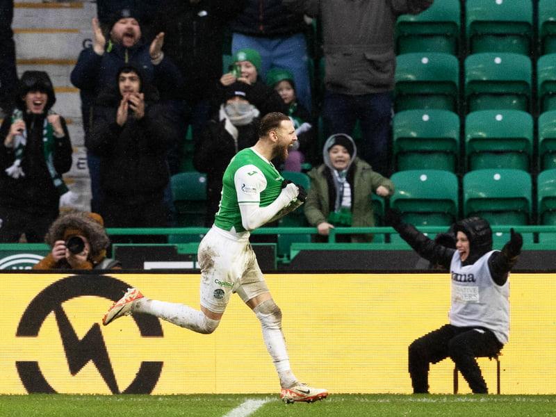 Another vintage performance from the Australian, Boyle bagged himself another brace in the 3-3 draw with Rangers and was rated at 9.0 for his performance. Dispossessed just once in the game at Easter Road, Boyle was Hibs' star man yet again.