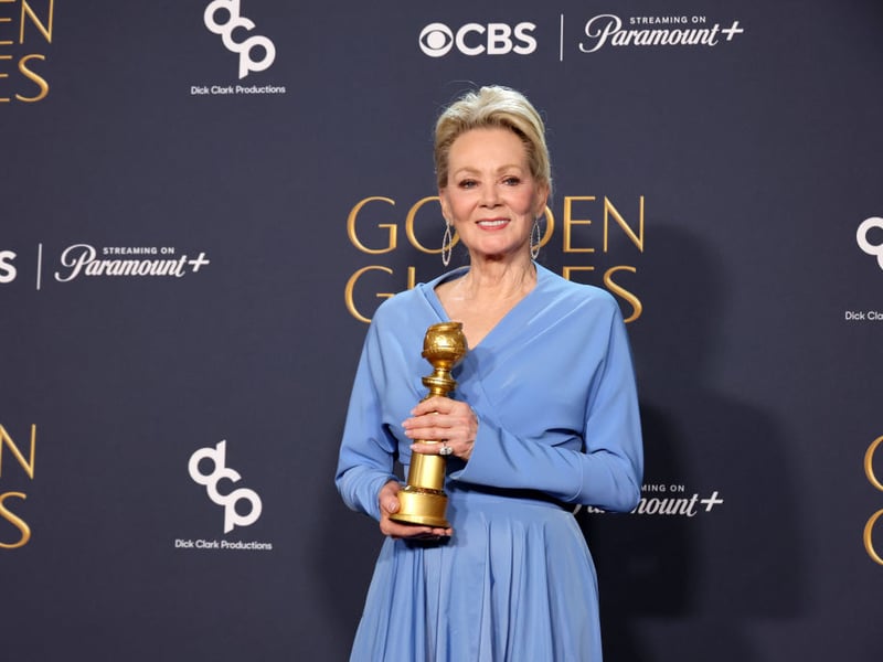 The award for 'Best Performance by a Female Actor in a Television Series - Musical or Comedy' went to Jean Smart for her role in 'Hacks'.