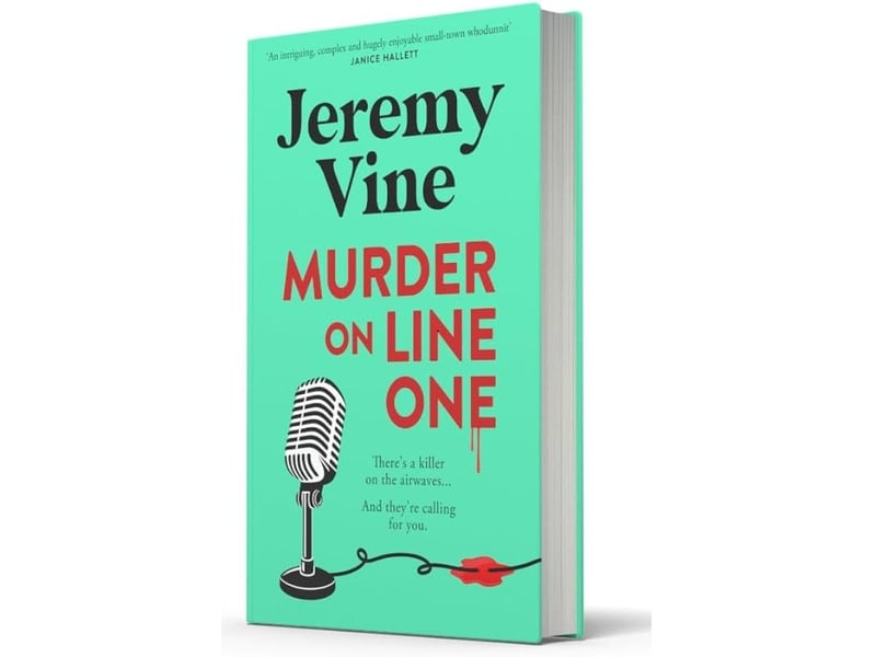 He’s written romantic fiction and assorted memoirs and now the popular radio and TV presenter leaps into the world of crime, with his debut murder mystery about a killer on the airwaves.