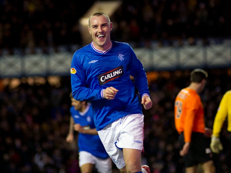 The prolific Rangers striker turned pundit scored five in one match as Dundee United were thumped 7-1 at Ibrox on December 30, 2009. He helped himself to a total of six Rangers hat-tricks - the most of any player in this list - including a 4-1 win away at Dundee United on April 2, 2006; a 3-1 win away at Kilmarnock on February 11, 2007; a 3-0 win over Aberdeen on March 17, 2007; a 5-0 win over Inverness on November 1, 2008 and a 7-1 win over Hamilton on December 6, 2008.