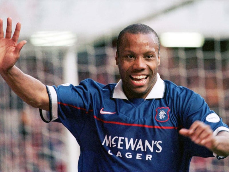 The Englishman netted hat-tricks in a 5-0 win over Kilmarnock at Rugby Park on March 1, 1999; a 7-1 hammering of Dundee at Dens Park on February 27, 2000 and a 6-2 home victory over Motherwell on March March 18, 2000.