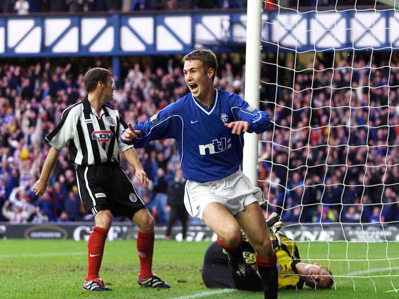 The Scotland international scored five goals in the 7-1 demolition of St Mirren at Ibrox on November 4, 2000. Ten years later, in his second spell at Rangers, Miller's hat-trick secured a 3-0 win over Hibs at Easter Road on August 22, 2010. Another treble followed three months later, in a 3-2 win at Kilmarnock on November 20, 2010.