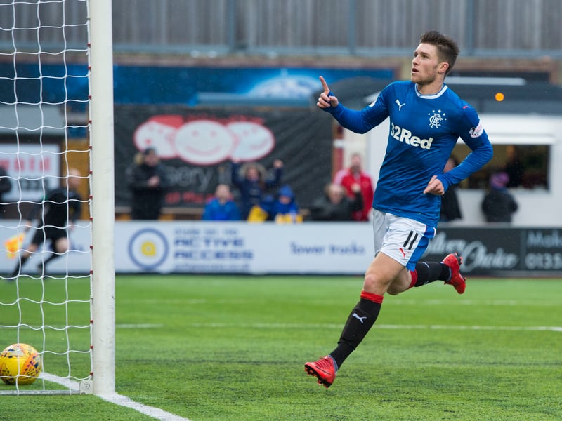 The English forward, currently at Sheffield Wednesday, spent two seasons at Ibrox, scoring 13 top flight goals, including a hat-trick in a 5-3 win away to Hamilton Accies on February 18, 2018.