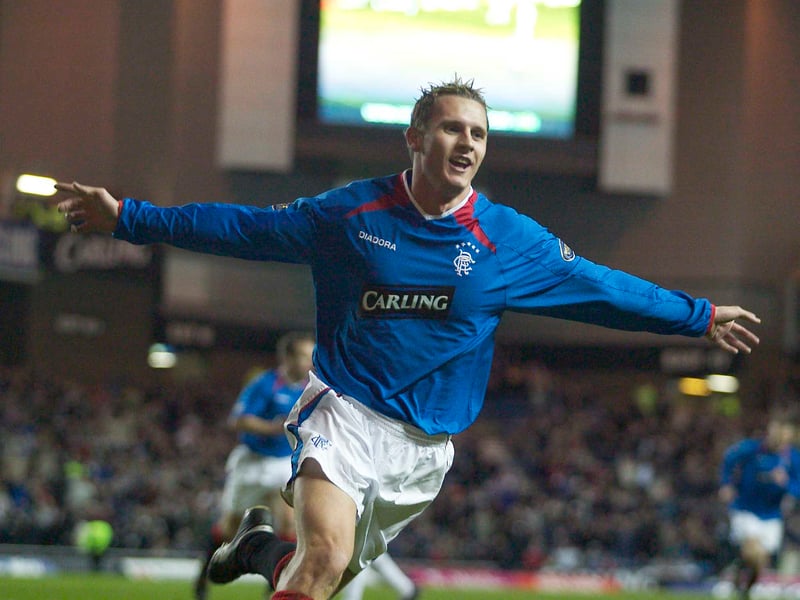 The Danish winger inspired Rangers to a 3-2 victory over Kilmarnock with a hat-trick at Rugby Park on December 11, 2005.