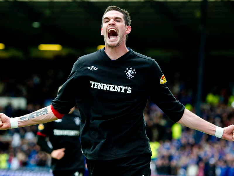 The Northern Irishman - still playing at the age of 37 for West of Scotland side Johnstone Burgh - scored a memorable hat-trick as Rangers clinched the title on the final day of the season with a 5-1 win over Kilmarnock at Rugby Park on May 15, 2011.