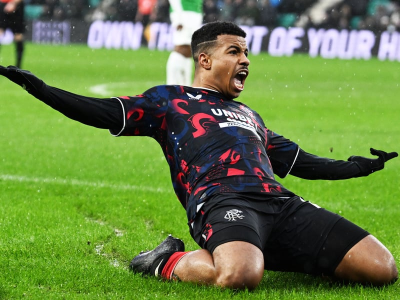 The Moroccan netted a perfect hat-trick - left foot, right foot, header - in the 3-3 draw with Hibs on Sunday to make it 11 goals in 22 appearances for Rangers this season.