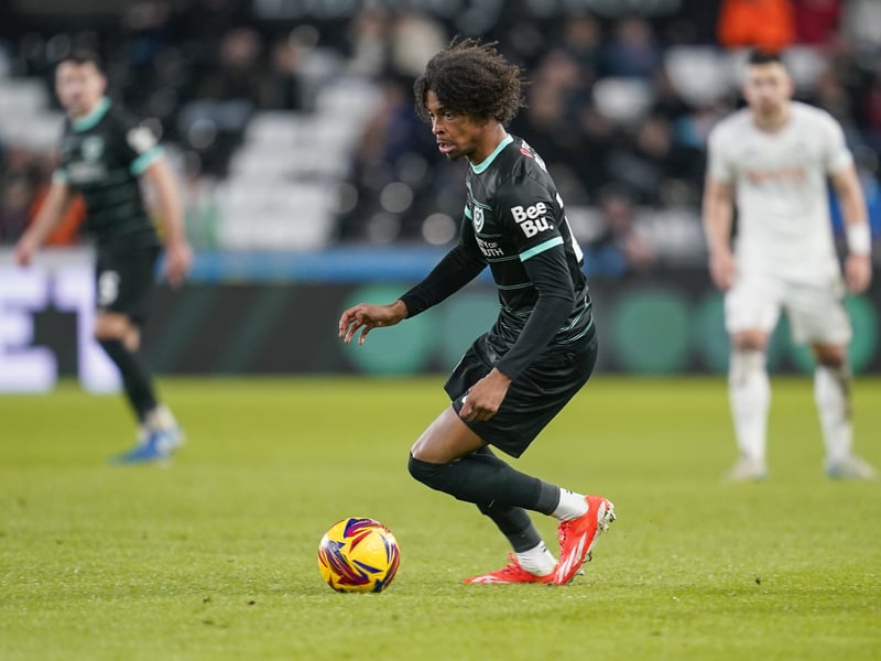 Harvey Blair hasn't appeared for Pompey since the 2-2 draw at Swansea in late November. He's been nursing a knee injury.  