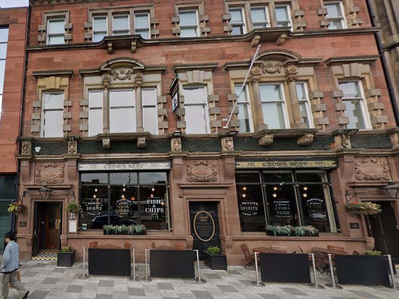 Crows Nest in Percy Street has a 4.5* rating from 389 reviews. A Tripadvisor reviewer said: “Lovely pub, such good atmosphere. Great staff, exceptional service from Mia, nothing was too much to ask for! Poured me the best pint ever.”