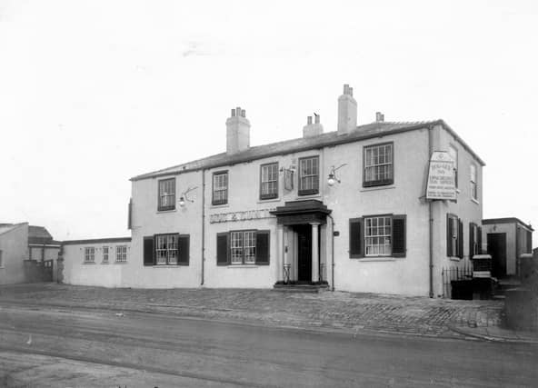 The Dog and Gun Inn on York Road in December 1932. An extension was added to the West side in 1936 as trade increased with housing development on the Gipton estate and increasing traffic.
