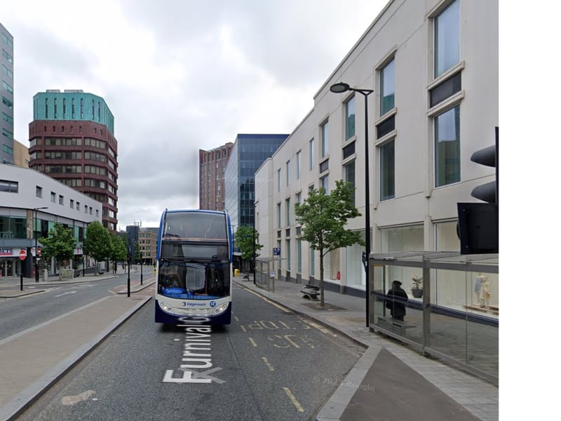 The joint ninth-highest number of reports of shoplifting offences in Sheffield between January and October 2024 were made in connection with incidents that took place on or near Furnival Gate, Sheffield city centre, with 40