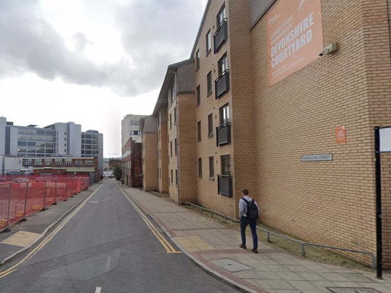 The fifth-highest number of reports of shoplifting offences in Sheffield between January and October 2024 were made in connection with incidents that took place on or near Trafalgar Street, Sheffield city centre, with 49