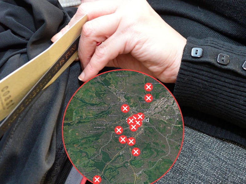 The worst 13 Sheffield streets have been revealed
