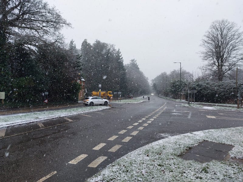 An amber warning for cold weather has been extended into the weekend as the cold start to the year continues.