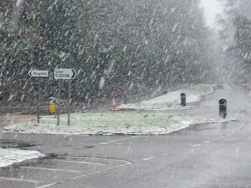 The Met Office is urging people to plan their journeys carefully during the yellow weather warning.