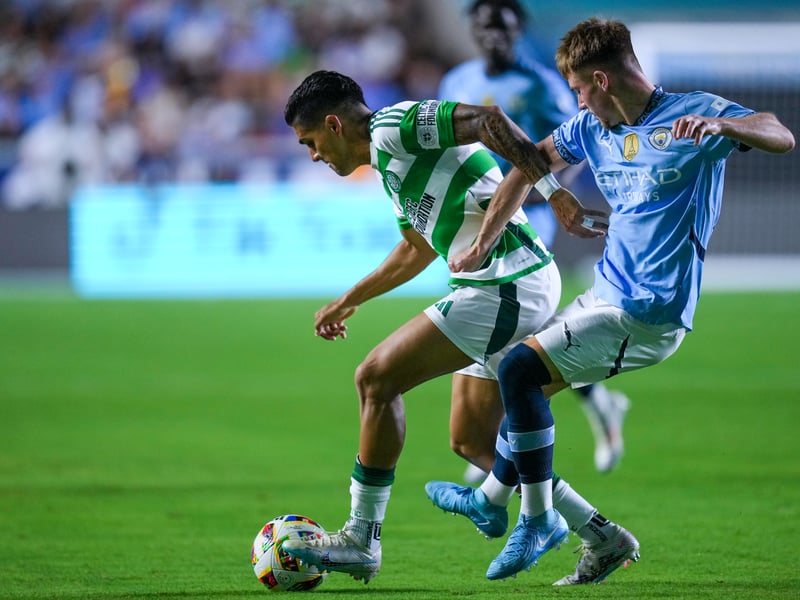 Luis Palma is being linked with a move away from Celtic and was not even on the bench in the weekend win at Ross County. A transfer ban could result in his reported move to Rayo Vallecano being halted. The winger will be in the squad for Tuesday's game though, as confirmed by Brendan Rodgers.