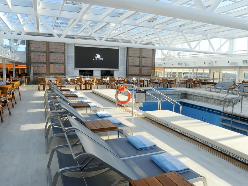 Brand new luxury cruise ship Viking Vela visited Portsmouth for the first time on Thursday, January 9, 2025.