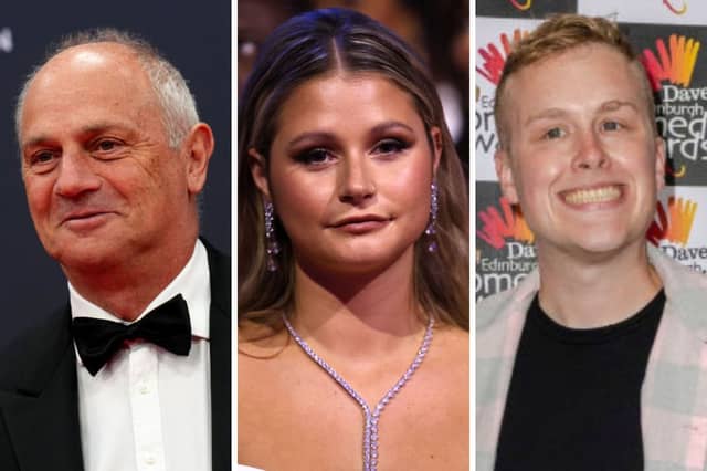 Some of the stars taking part in this year's Dancing on Ice.