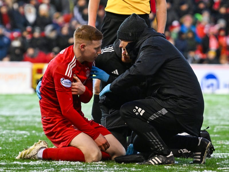 The defender is out for a number of months due to a shoulder injury and is definitely out of the game vs Rangers.