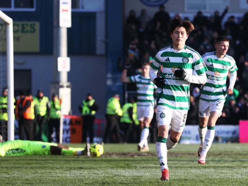 Few clubs in Scotland have the quality of Kyogo to call upon. Being able to bring £9.5million summer signing Idah from the bench is evidence of Celtic's strength in depth, and is largely why the club find themselves so far ahead at the top of the league.