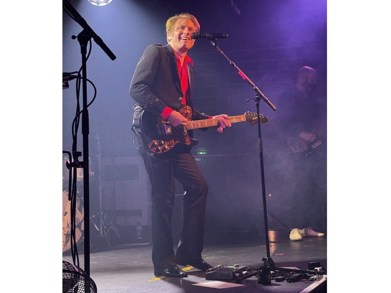 The band opened with new song 'The Doctor'.