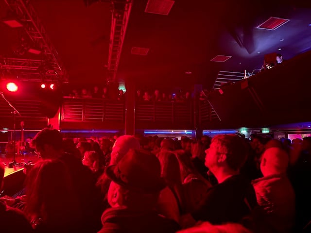 It was a packed house at Edinburgh's Liquid Rooms.