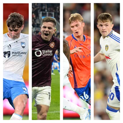 From left to right: Hayden Matthews, Cammy Devlin, Thomas Waddingham and Joe Gelhardt have all been part of the Pompey transfer window narrative - with varying levels of credibility.
