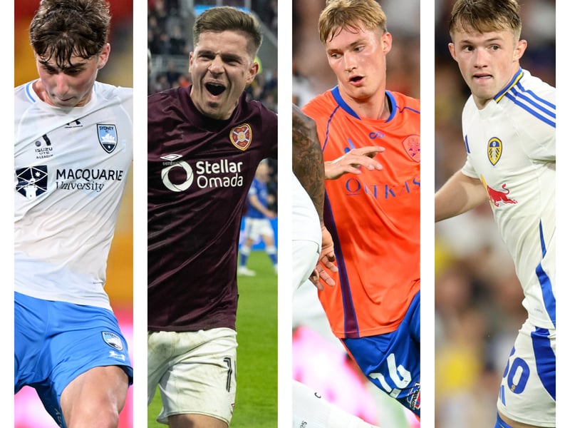 From left to right: Hayden Matthews, Cammy Devlin, Thomas Waddingham and Joe Gelhardt have all been part of the Pompey transfer window narrative - with varying levels of credibility.
