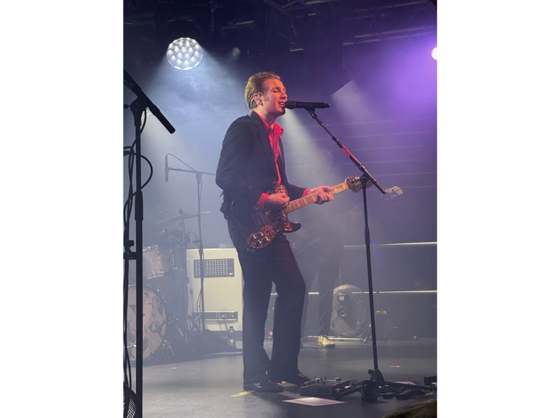 Franz Ferdinand frontman Alex Kapranos.