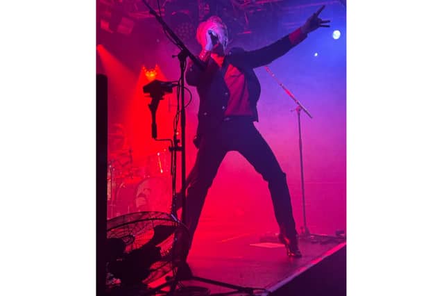 Alex Kapranos onstage at The Liquid Rooms.