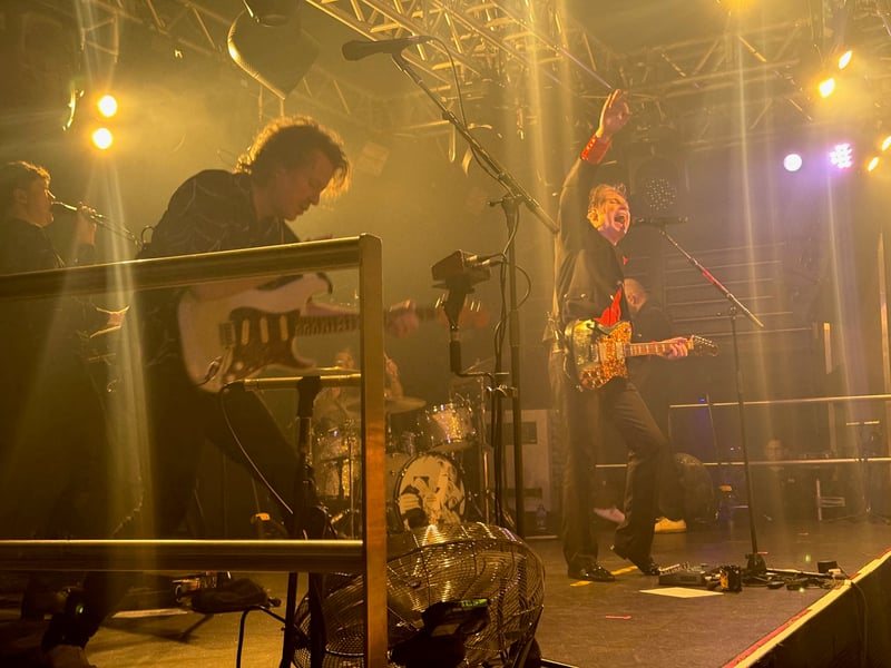 Franz Ferdinand closed with another new song - 'The Birds'.