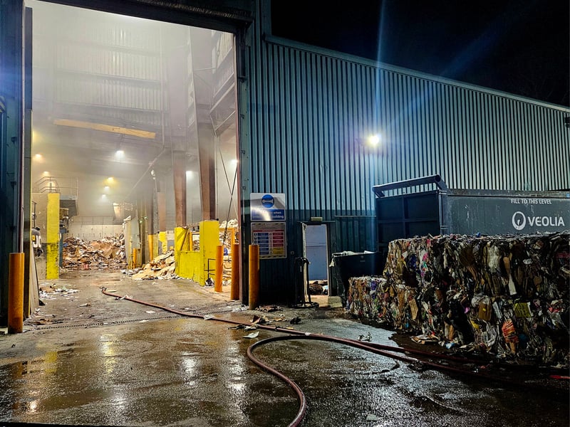 South Yorkshire Fire & Rescue says a fire at a Rotherham industrial unit on January 10, 2024, is believed to have broken out by accident.