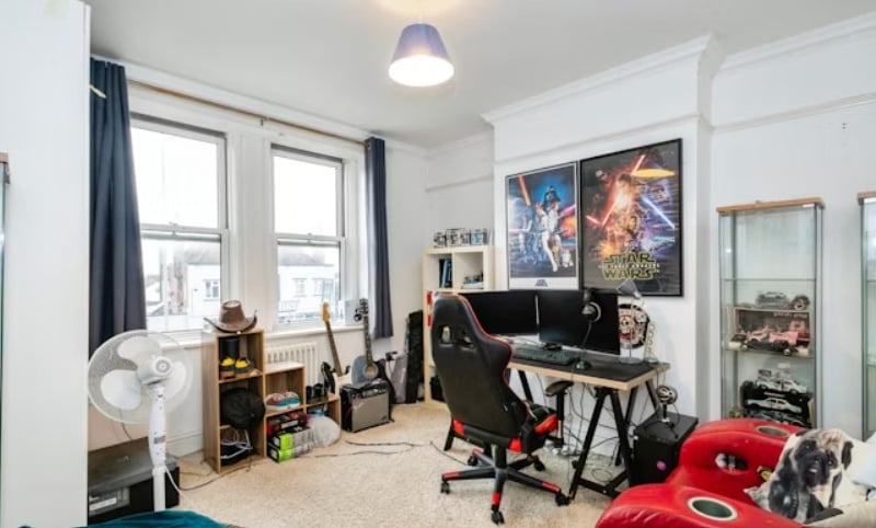 This semi-detached home would be ideal for a family. 